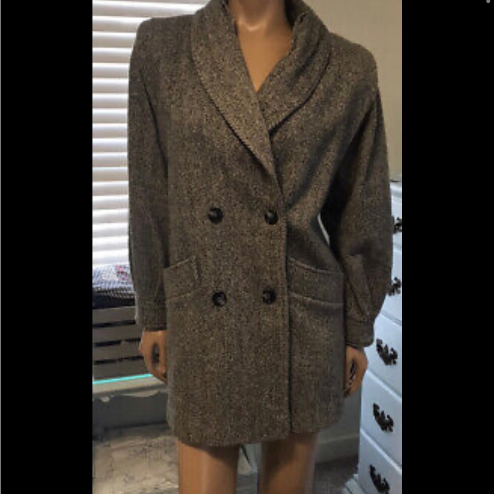 Vintage tweedy 80’s coat!